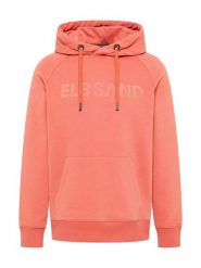 ELBSAND Bluza "Kare" w kolorze pomarańczowym rozmiar: L. Pomarańczowe bluzy ELBSAND, l, bez wzorów, z bawełny, z kapturem. Za 164.95 zł.