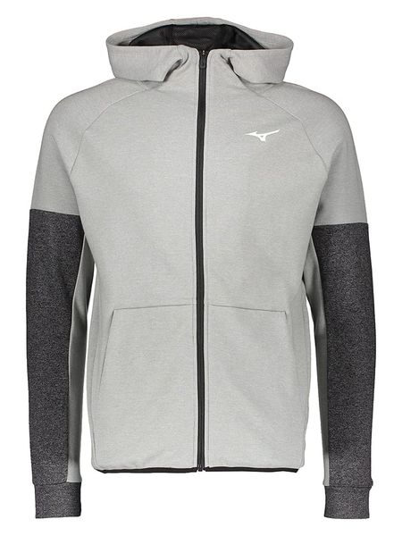 Mizuno Bluza "RB" w kolorze szarym rozmiar: L. Szare bluzy Mizuno, l, bez wzorów, bez kaptura. Za 183.59 zł.