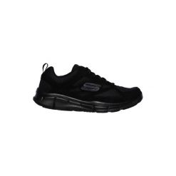 Buty sportowe Sneakersy męskie, Skechers Equalizer. Czarne buty sportowe casual Skechers, bez wzorów, bez zapięcia. Za 199.99 zł.