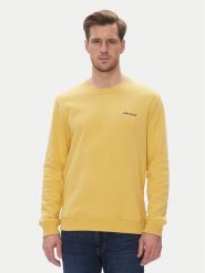 Pepe Jeans Bluza Damian PM582754 Żółty Regular Fit. Żółte bluzy Pepe Jeans, m, bez wzorów, z jeansu, bez kaptura. Za 259.99 zł.