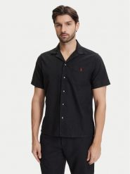Polo Ralph Lauren Koszula 710980423500 Czarny Regular Fit. Czarne koszule Polo Ralph Lauren, m, bez wzorów, z bawełny, bez kołnierzyka, bez ramiączek. Za 609.99 zł.