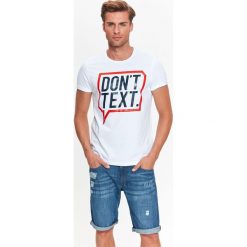 T-SHIRT MĘSKI Z NADRUKIEM. T-shirty marki TOP SECRET. W wyprzedaży za 14.99 zł.