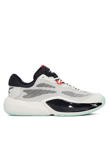 Reebok Sneakersy SS-ENGINE A 26 SE 100256187 Biały. Białe buty do koszykówki Reebok, bez wzorów, ze skóry, bez zapięcia. Za 489.99 zł.