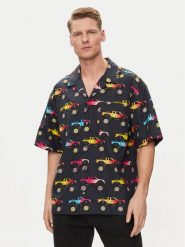 Hugo Koszula Egeeno 50514182 Czarny Oversize. Czarne koszule Hugo, m, bez wzorów, z bawełny, bez kołnierzyka, bez ramiączek. Za 269.99 zł.