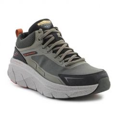 Buty do chodzenia męskie Skechers D'lux Walker 2.0. Zielone buty sportowe casual Skechers, bez wzorów, z gumy, bez zapięcia. Za 628.00 zł.