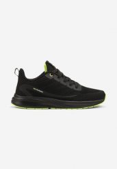 Czarno-Zielone Buty Sportowe Sneakersy z Siateczki Telamira. Czarne buty sportowe casual Born2be, bez wzorów, z jeansu, bez zapięcia. W wyprzedaży za 111.99 zł.