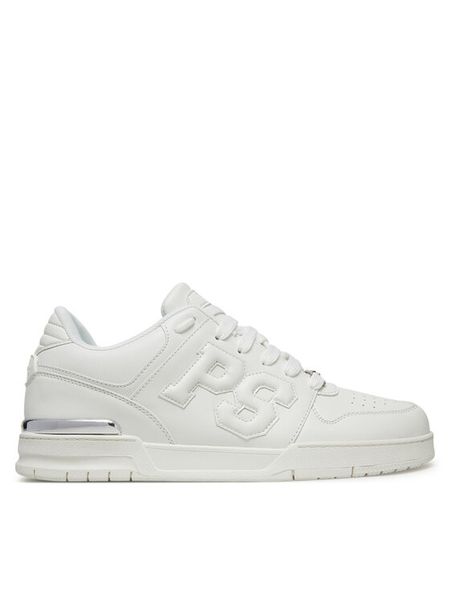 Plein Sport Sneakersy Viper I // GEN.X.05 SAES USC0737 STE003N Biały. Białe buty sportowe casual Plein Sport, bez wzorów, ze skóry, bez zapięcia. Za 369.99 zł.