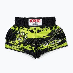 Spodenki treningowe męskie YOKKAO Angry Bull Muay Thai. Czarne krótkie spodenki sportowe YOKKAO, l, bez wzorów. Za 289.99 zł.