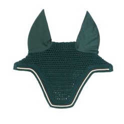 Czapka z muchą dla koni Kentucky Wellington Diamond. Zielone czapki zimowe KENTUCKY HORSEWEAR, bez wzorów. Za 358.00 zł.