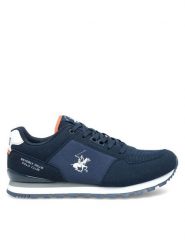 Beverly Hills Polo Club Sneakersy MP07-01450-04B Granatowy. Niebieskie buty sportowe casual Beverly Hills Polo Club, bez wzorów, z syntetyku, bez zapięcia. Za 219.99 zł.