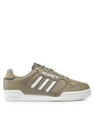 Adidas Sneakersy Continental 80 Stripes GZ6264 Zielony. Zielone buty sportowe casual Adidas, bez wzorów, ze skóry, bez zapięcia. Za 269.99 zł.