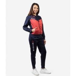 Dres Visa Melange z Kapturem, Polar Fleece. Czarne bluzy z polaru Givova, m, bez wzorów, z dresówki, z kapturem. Za 239.99 zł.