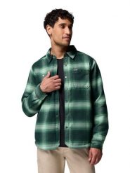 Columbia Polarowa kurtka koszulowa "Windward II" w kolorze zielonym rozmiar: XXL. Zielone kurtki Columbia, xxl, bez wzorów, z polaru, bez kaptura. Za 192.33 zł.