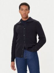 Guess Kardigan M5BR43 Z2ZK2 Granatowy Regular Fit. Niebieskie swetry rozpinane Guess, m, z aplikacjami, z syntetyku, bez kołnierzyka, bez ramiączek. Za 619.99 zł.