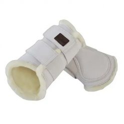 Zamknięte przednie getry dla koni Lexhis Doma. Białe legginsy długie sportowe LEXHIS, bez wzorów, z materiału, na fitness i siłownię. Za 182.00 zł.