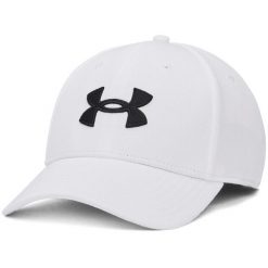Czapka Under Armour Blitzing Cap, Dla obu płci. Białe czapki z daszkiem Under Armour, bez wzorów, z poliesteru. Za 168.50 zł.