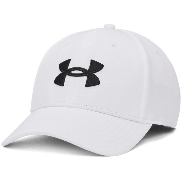 Czapka Under Armour Blitzing Cap, Dla obu płci. Białe czapki z daszkiem Under Armour, bez wzorów, z poliesteru. Za 208.99 zł.