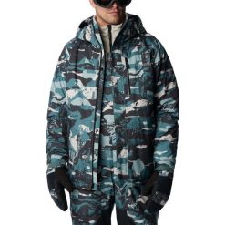 Kurtka narciarska męska Columbia Winter District II. Szare kurtki narciarskie i snowboardowe Columbia, m, bez wzorów, narciarskie. Za 1,463.00 zł.
