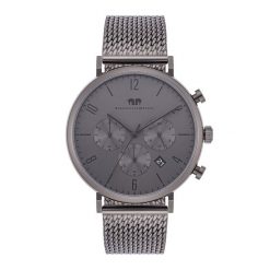 Rhodenwald & Söhne Chronograf Arakon Szary Stal nierdzewna Szary Zegarki męskie 1 ct Męskie. Szare, analogowe zegarki Rhodenwald & Söhne, z mosiądzu. Za 2,249.99 zł.