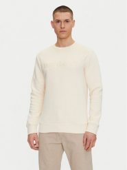 Timberland Bluza TB0A6VG6 Beżowy Regular Fit. Brązowe bluzy Timberland, m, bez wzorów, z bawełny, bez kaptura. Za 219.99 zł.