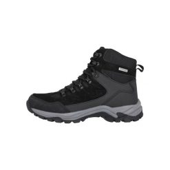 Buty trekkingowe Whistler Detion. Czarne buty turystyczne WHISTLER, na zimę, bez wzorów, z nylonu, bez zapięcia, trekkingowe. Za 427.00 zł.