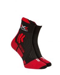 Skarpety biegowe rowerowe X-Socks TRIATHLON 4.0. Czarne skarpety X-Socks, bez wzorów, z materiału. Za 85.00 zł.