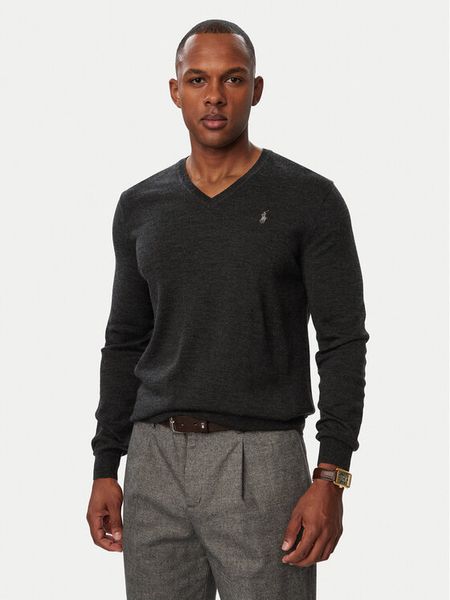 Polo Ralph Lauren Sweter 710941105003 Szary Regular Fit. Szare swetry rozpinane Polo Ralph Lauren, l, bez wzorów, z wełny, bez kołnierzyka, bez ramiączek. Za 919.99 zł.