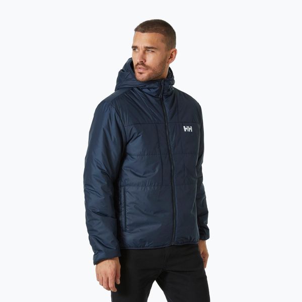 Kurtka puchowa męska Helly Hansen Flex Ins. Niebieskie kurtki Helly Hansen, m, bez wzorów, z puchu, bez kaptura. Za 439.99 zł.