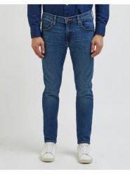 LEE MĘSKIE SPODNIE JEANSOWE LUKE PEACE TRAIN 112342254 L719015517. Czarne jeansy Lee, l. W wyprzedaży za 179.99 zł.