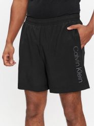 Calvin Klein Performance Szorty sportowe 00GMS4S839 Czarny Regular Fit. Czarne krótkie spodenki sportowe Calvin Klein Performance, m, bez wzorów, z syntetyku. Za 209.99 zł.