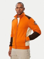 Napapijri Bluza B-Archive NP0A8AFN Pomarańczowy Regular Fit. Brązowe bluzy Napapijri, m, bez wzorów, z bawełny, bez kaptura. Za 749.99 zł.