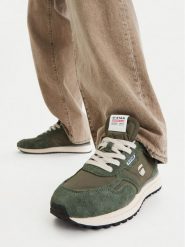 G-Star Raw Sneakersy CEO-XAVI-02 Zielony. Zielone buty sportowe casual G-Star, bez wzorów, z materiału, bez zapięcia. Za 299.99 zł.
