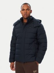 EA7 Emporio Armani Kurtka zimowa 7M002556 AF25752 UB102 Granatowy Regular Fit. Niebieskie kurtki EA7 Emporio Armani, na zimę, m, bez wzorów, z syntetyku, bez kaptura. Za 1,409.00 zł.