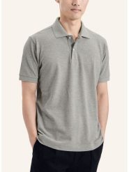 Seidensticker Koszulka polo w kolorze szarym rozmiar: M. Szare koszulki polo Seidensticker, m, bez wzorów, z bawełny, bez kołnierzyka, bez ramiączek. Za 115.24 zł.