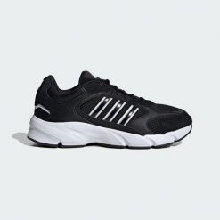Buty Crazychaos 2000. Białe buty do biegania Adidas, bez wzorów, bez zapięcia, do biegania. Za 259.99 zł.