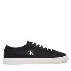 Tenisówki Calvin Klein Jeans. Czarne trampki Calvin Klein Jeans, m, bez wzorów, bez zapięcia. Za 169.99 zł.