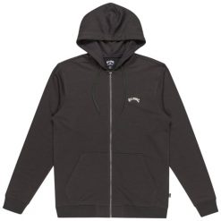 Bluza dresowa sportowa męska Arch Hoodie. Niebieskie bluzy bez kaptura Billabong, m, bez wzorów, z bawełny, bez kaptura. Za 129.99 zł.
