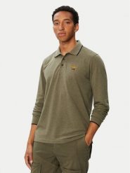 Aeronautica Militare Polo 262PO1653UP00082 Zielony Regular Fit. Zielone koszulki polo Aeronautica Militare, l, bez wzorów, z bawełny, bez kołnierzyka, bez ramiączek. Za 344.99 zł.