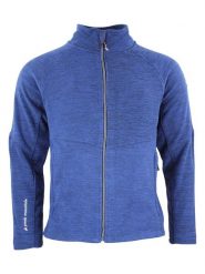 Peak Mountain Kurtka polarowa "Croco" w kolorze niebieskim rozmiar: M. Niebieskie kurtki Peak Mountain, m, bez wzorów, z materiału, bez kaptura. Za 130.99 zł.