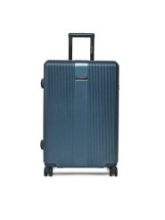 WITTCHEN Walizka średnia 56-3P-902-90 Niebieski. Niebieskie walizki Wittchen, bez wzorów, z tworzywa sztucznego, średnie. Za 529.99 zł.