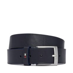 Pasek Tommy Hilfiger. Niebieskie paski Tommy Hilfiger, bez wzorów. Za 147.99 zł.