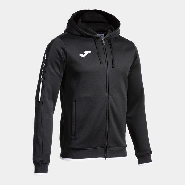 Bluza dresowa z kapturem Joma Olimpiada. Czarne bluzy z kapturem Joma, m, bez wzorów, z dresówki, z kapturem. Za 253.00 zł.