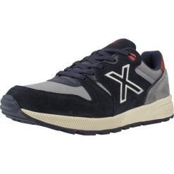 Buty MUNICH 1030 83 Niebieski. Czarne buty trekkingowe munich, bez wzorów, ze skóry, bez zapięcia, trekkingowe. Za 313.99 zł.