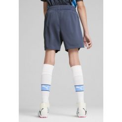 Młodzieżowe szorty treningowe Manchester City PUMA Inky Blue Magic. Niebieskia krótkie spodenki sportowe Puma, m, bez wzorów. Za 175.50 zł.