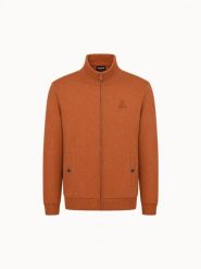 Kurtka z dresu Le Coq Sportif Essentiels T/T N°1. Brązowe kurtki le coq sportif, m, bez wzorów, z dresówki, bez kaptura. Za 508.50 zł.