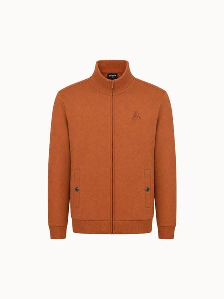 Kurtka z dresu Le Coq Sportif Essentiels T/T N°1. Brązowe kurtki le coq sportif, m, bez wzorów, z dresówki, bez kaptura. Za 508.50 zł.