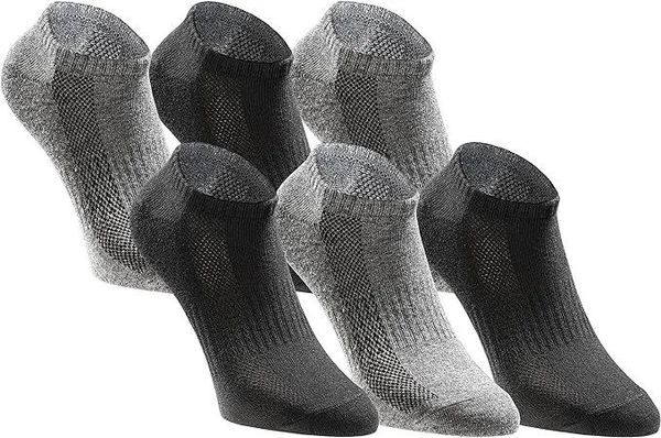 Skarpetki Tastic 6-pak Giftbox Czarno-szary Mix 43-46. Szare skarpety Erima, bez wzorów, z bawełny. Za 120.99 zł.