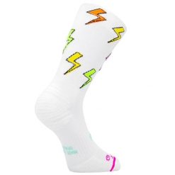 X THUNDER - SKARPETKI DO BIEGANIA. Białe skarpety SPORCKS, bez wzorów, z nylonu. Za 156.00 zł.