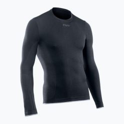 Longsleeve rowerowy męski Northwave Surface Baselayer. Czarne bluzy Northwave, m, bez wzorów, bez kaptura. Za 179.99 zł.
