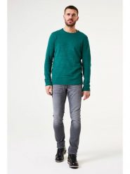 Garcia Sweter w kolorze zielonym rozmiar: S. Zielone swetry nierozpinane Garcia, s, bez wzorów, z bawełny, bez kołnierzyka, bez ramiączek. Za 150.37 zł.